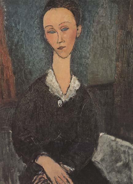 Amedeo Modigliani Femme au col Bianc (mk38) Sweden oil painting art
